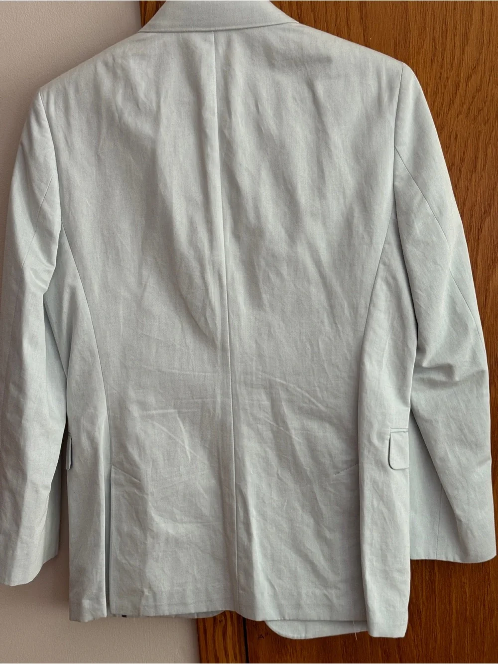 Banana Republic Light Gray Men's Single-Breasted Blazer